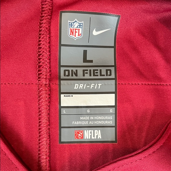 Nike Washington Team Jersey - Burgundy and Gold - Picture 2 of 7